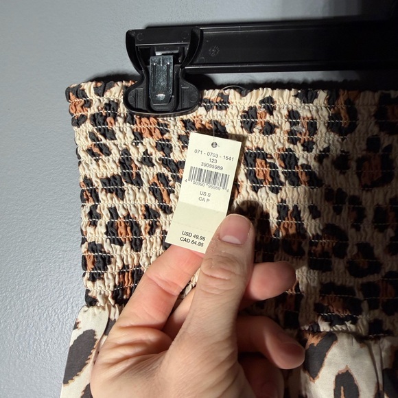 Aerie Uptown Leopard Mini Skirt Size Small - Picture 4 of 5